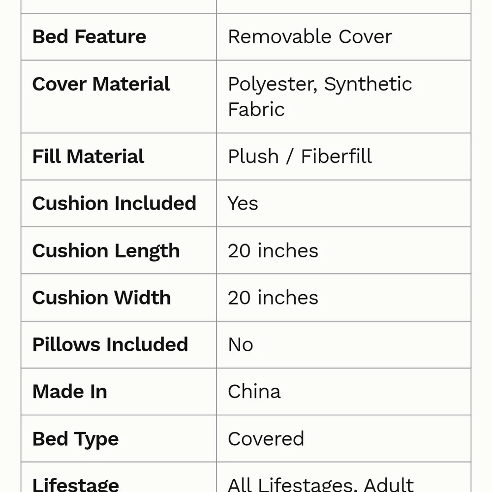 Pet Bed